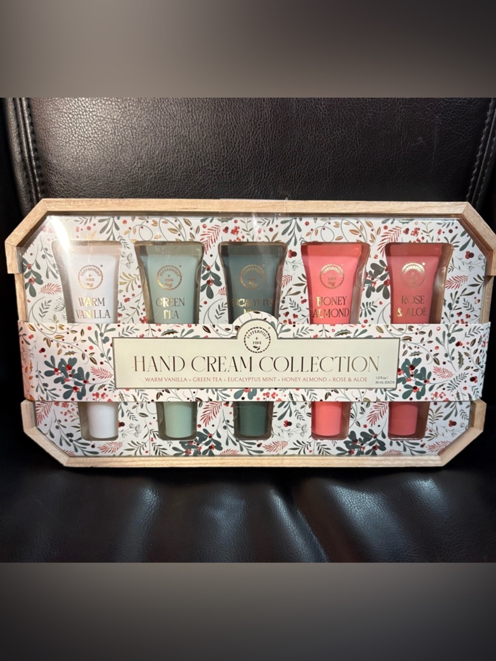 Peppermint & Pine Hand Cream Collection - Vanilla, Green Tea, Honey Almond, Rose